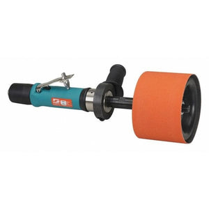 Dynabrade Air Finishing Tool,14-5/8 In. L,3400 rpm, Teal (13204)