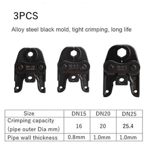 Cordless Hydraulic Pipe Crimping Tool