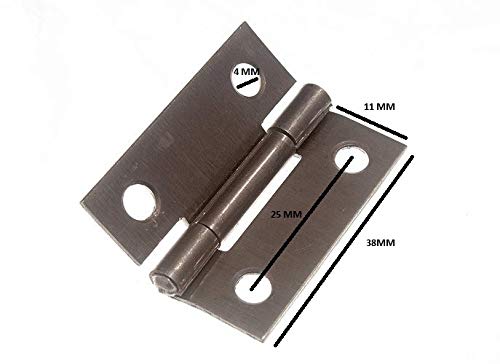480 x Door Butt Hinges Steel SELF Colour 38MM (1 1/2 inch)
