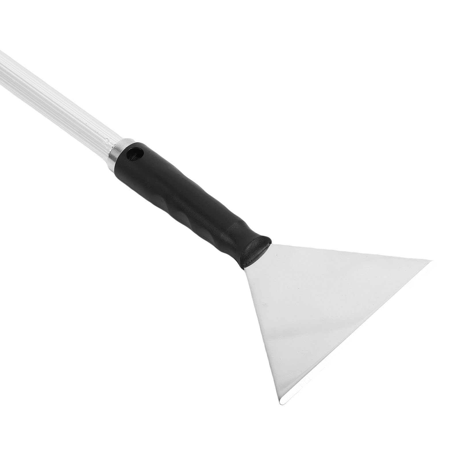4-Piece Stainless Steel Skimming Blade Set with Telescopic Handle