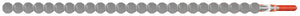 3-1/4" x .131" Type 316 Ring-Shank Nails, 4000-Pack