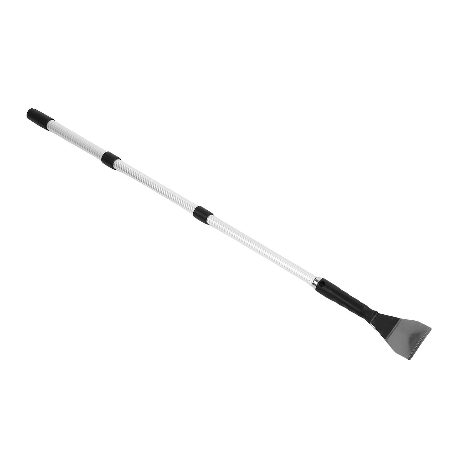 4-Piece Stainless Steel Skimming Blade Set with Telescopic Handle
