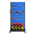 Expandable Mobile Pegboard Tool Organizer