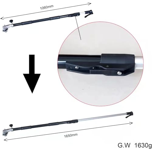 Drywall Taping Tool Set 12 Inch with Telescopic Handle, Aluminum Alloy Joint Compound Applicator for Ceiling Wall Plastering, Adjustable Angle Finishing Box for Professional Drywall Installation