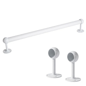 Closet Hanging Rod & Wall/Ceiling Bracket