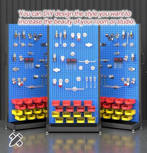 Expandable Mobile Pegboard Tool Organizer