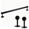 Closet Hanging Rod & Wall/Ceiling Bracket
