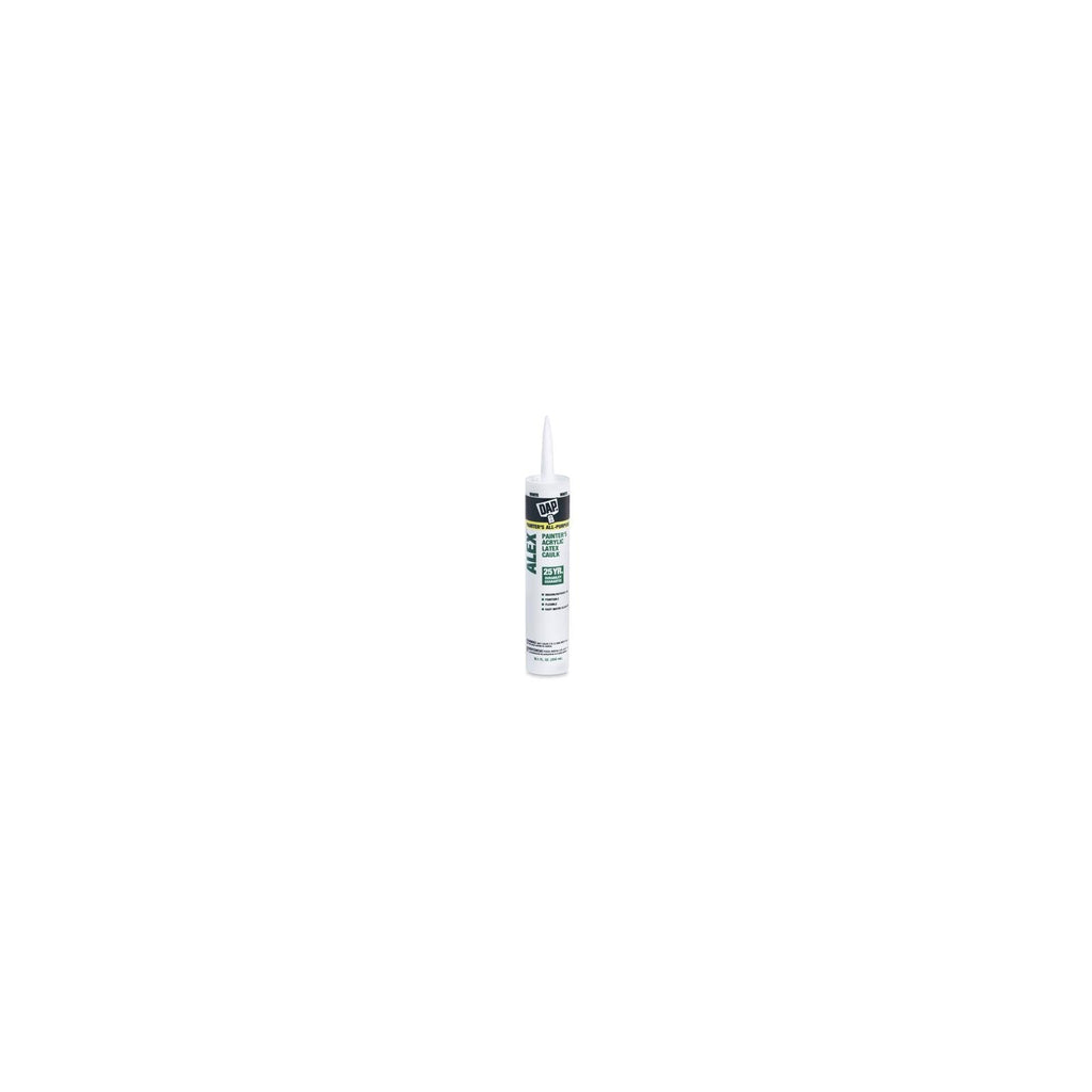 10.1 oz White Acrylic Latex Caulk, 12-Pack
