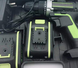 Lithium Electric Hammer Drill & Impact Driver Kit