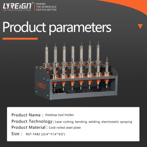Large-Capacity CNC Tool Holder Storage Cart
