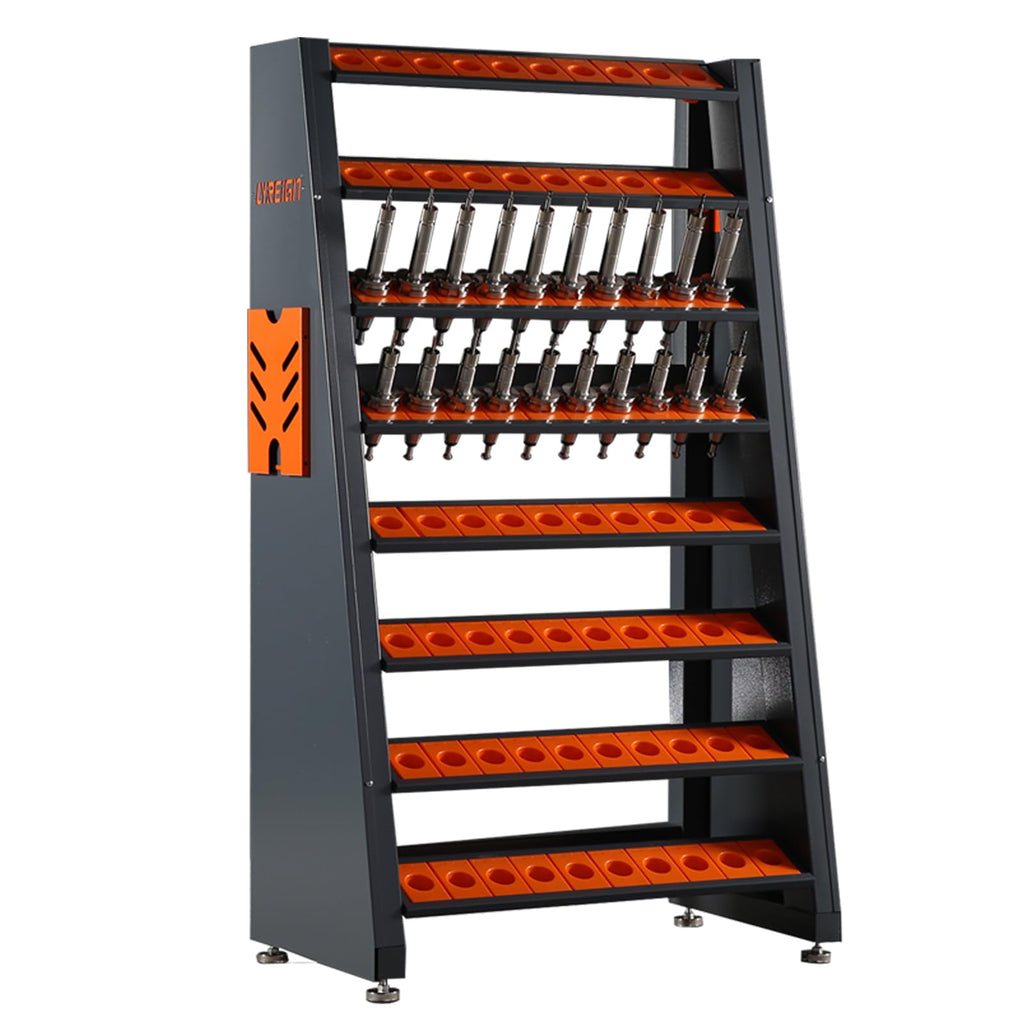 Large-Capacity CNC Tool Holder Storage Cart
