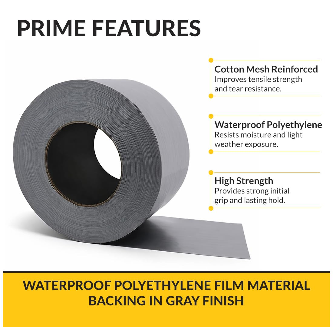 Duct Tape Professional Grade 1.88 Inch Wide 60 Yard Long Made in the USA
