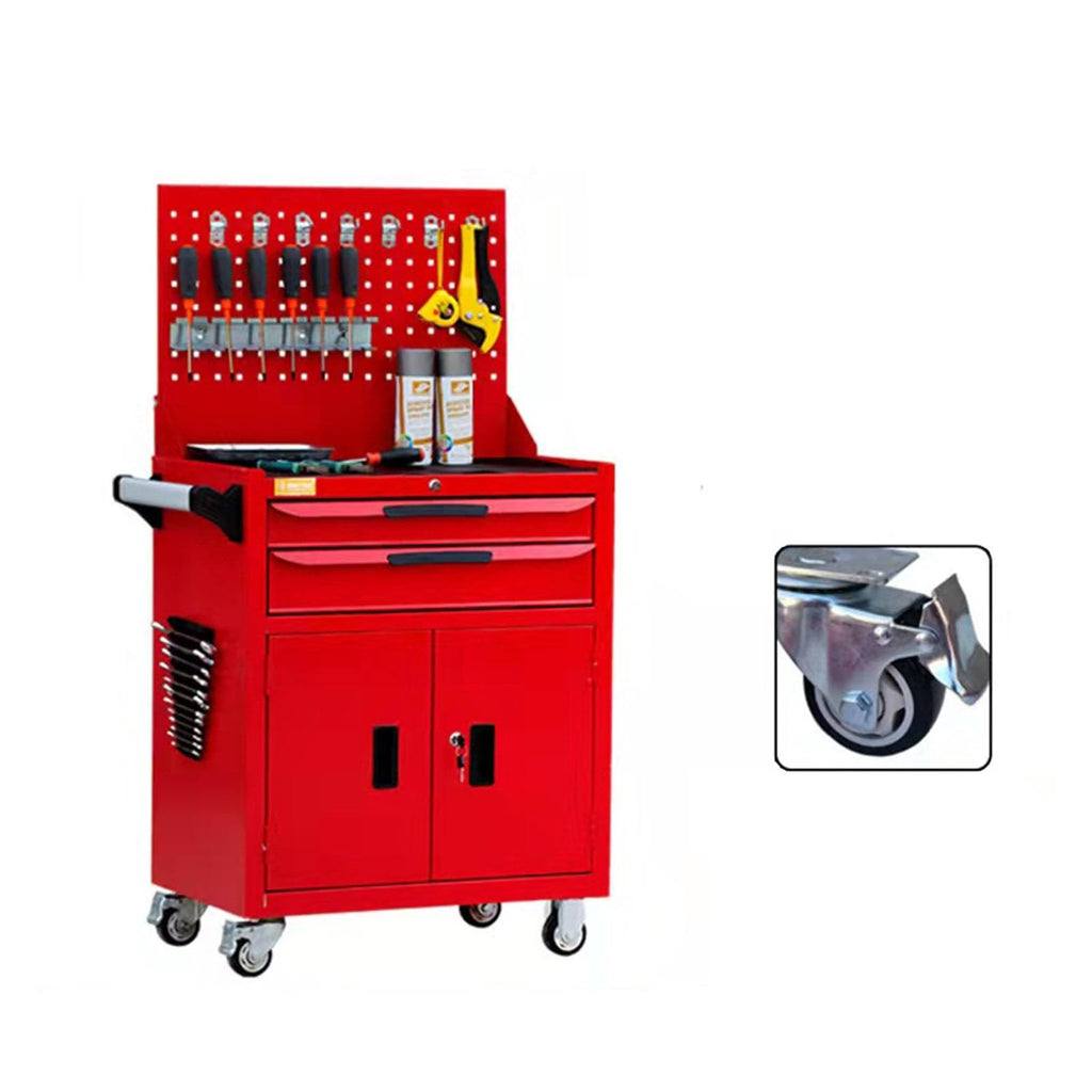 Portable Rolling Steel Tool Chest with Drawer