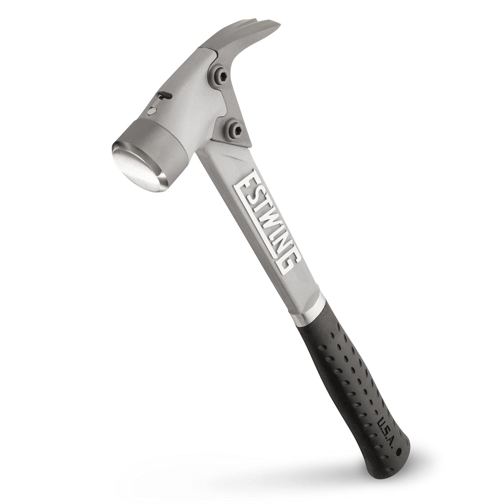 14 oz Aluminum Framing Hammer with Straight Rip Claw & Milled Face