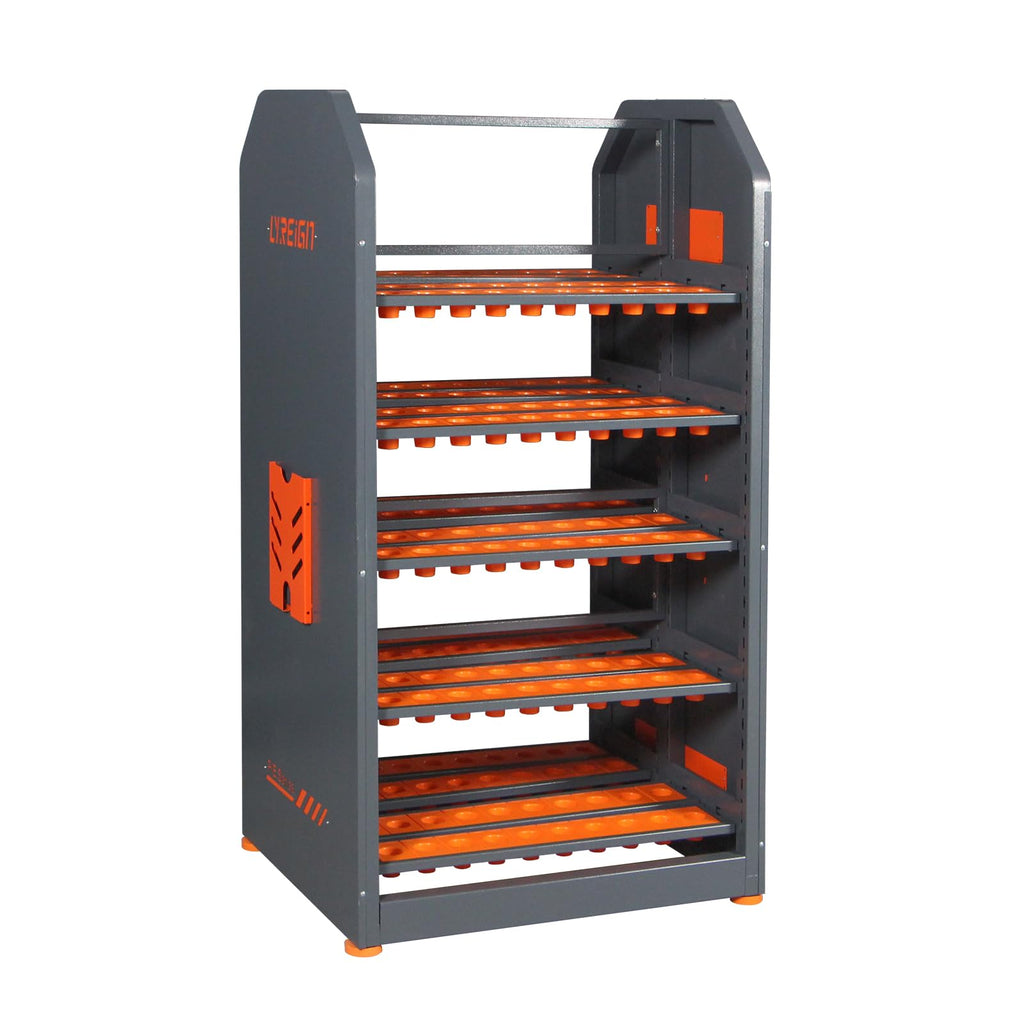 Large-Capacity CNC Tool Holder Storage Cart