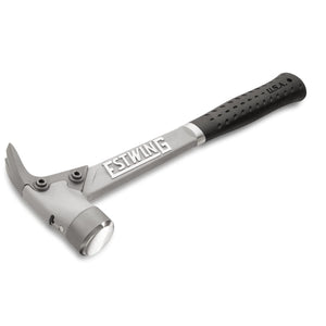 14 oz Aluminum Framing Hammer with Straight Rip Claw & Milled Face