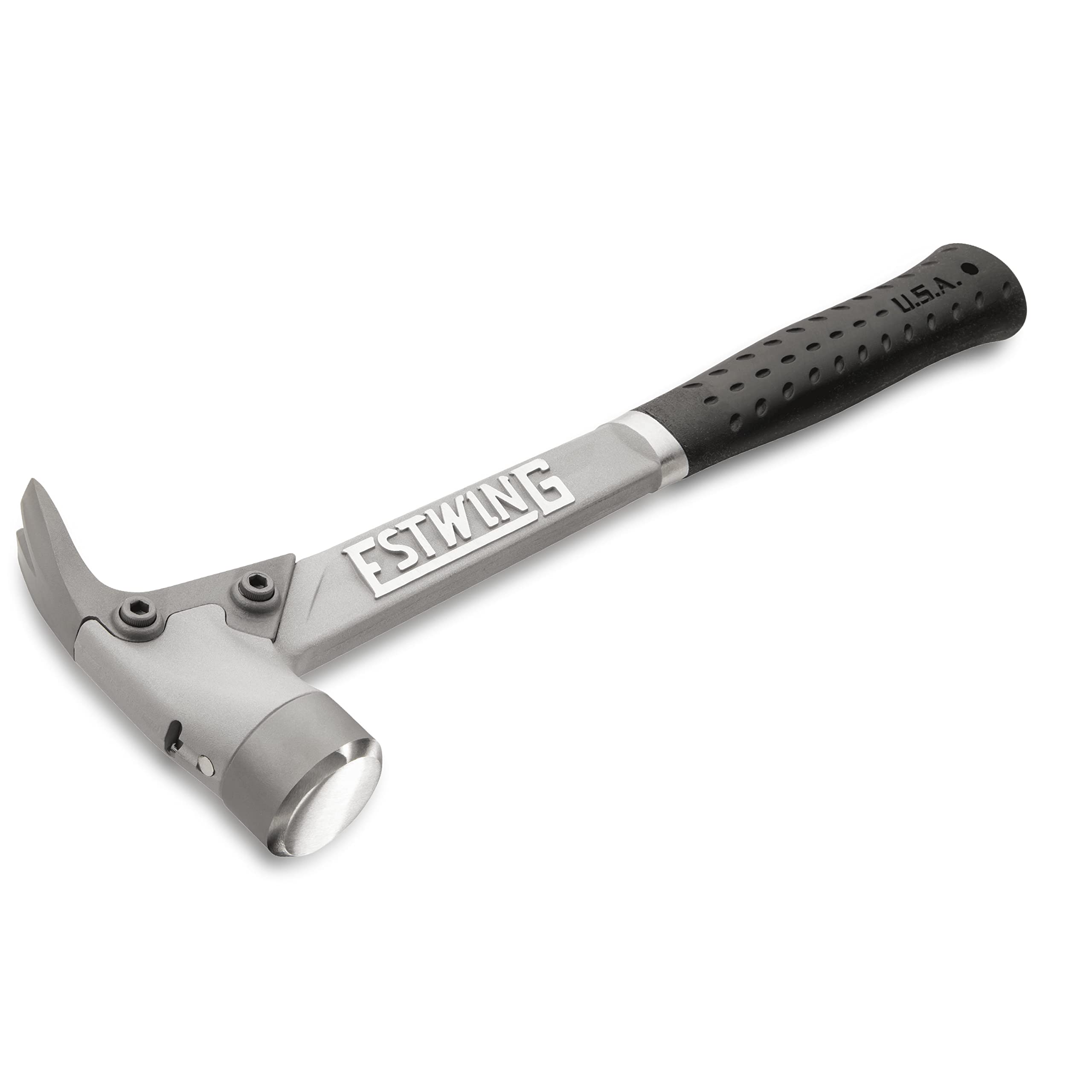 14 oz Aluminum Framing Hammer with Straight Rip Claw & Milled Face