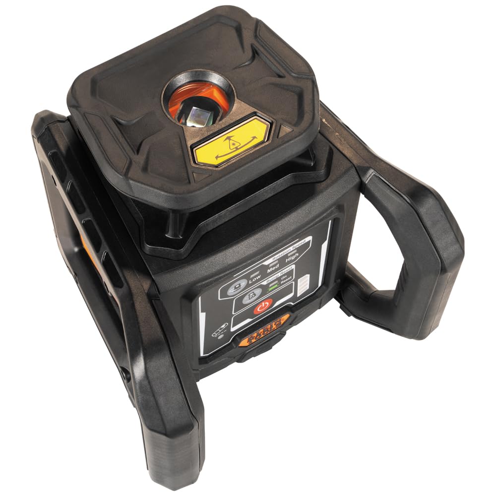 Green Self-Leveling Rotary Laser Level Kit with Tripod & Detector