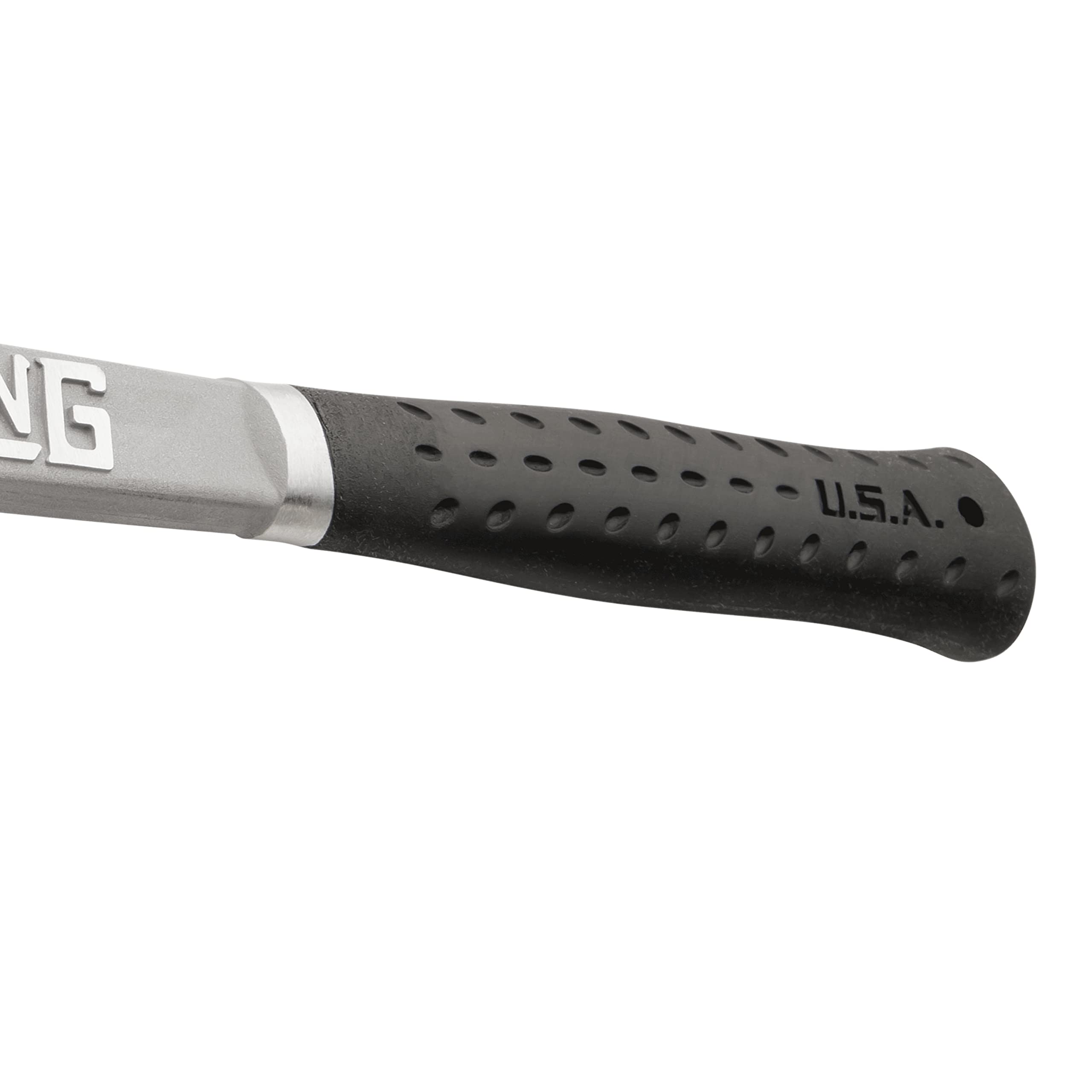 14 oz Aluminum Framing Hammer with Straight Rip Claw & Milled Face
