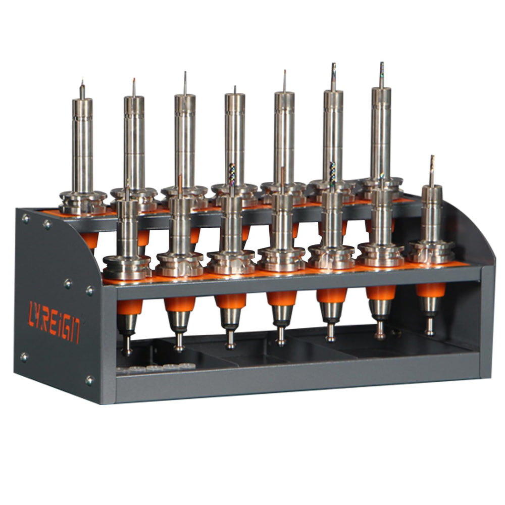 Large-Capacity CNC Tool Holder Storage Cart