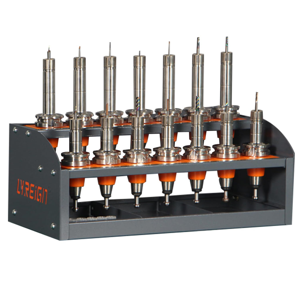 Large-Capacity CNC Tool Holder Storage Cart