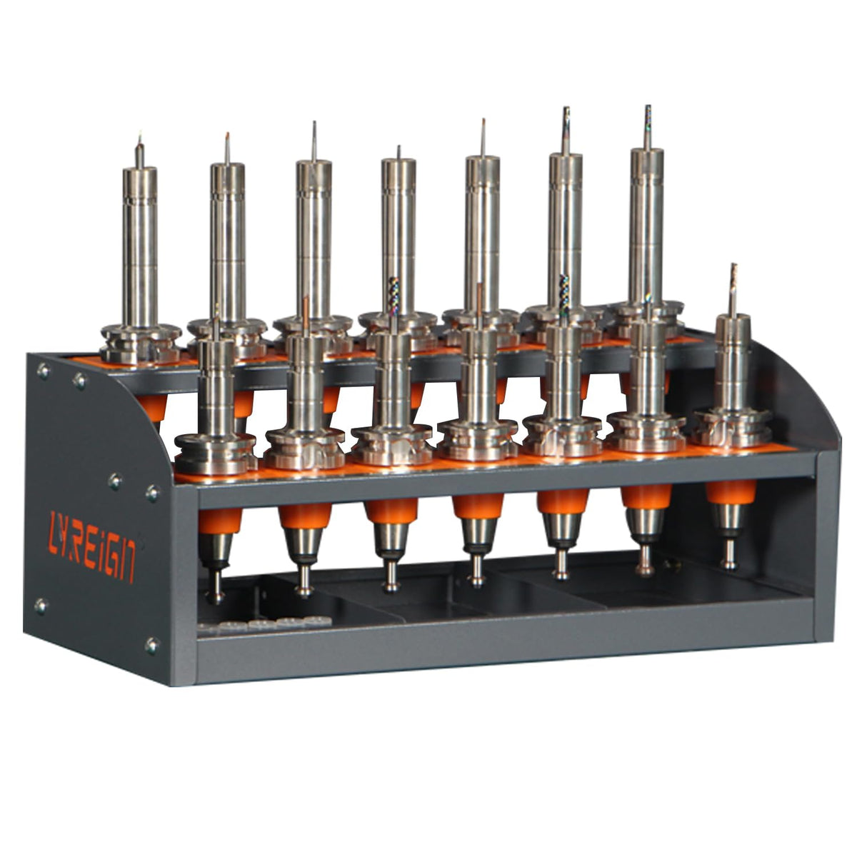 Large-Capacity CNC Tool Holder Storage Cart