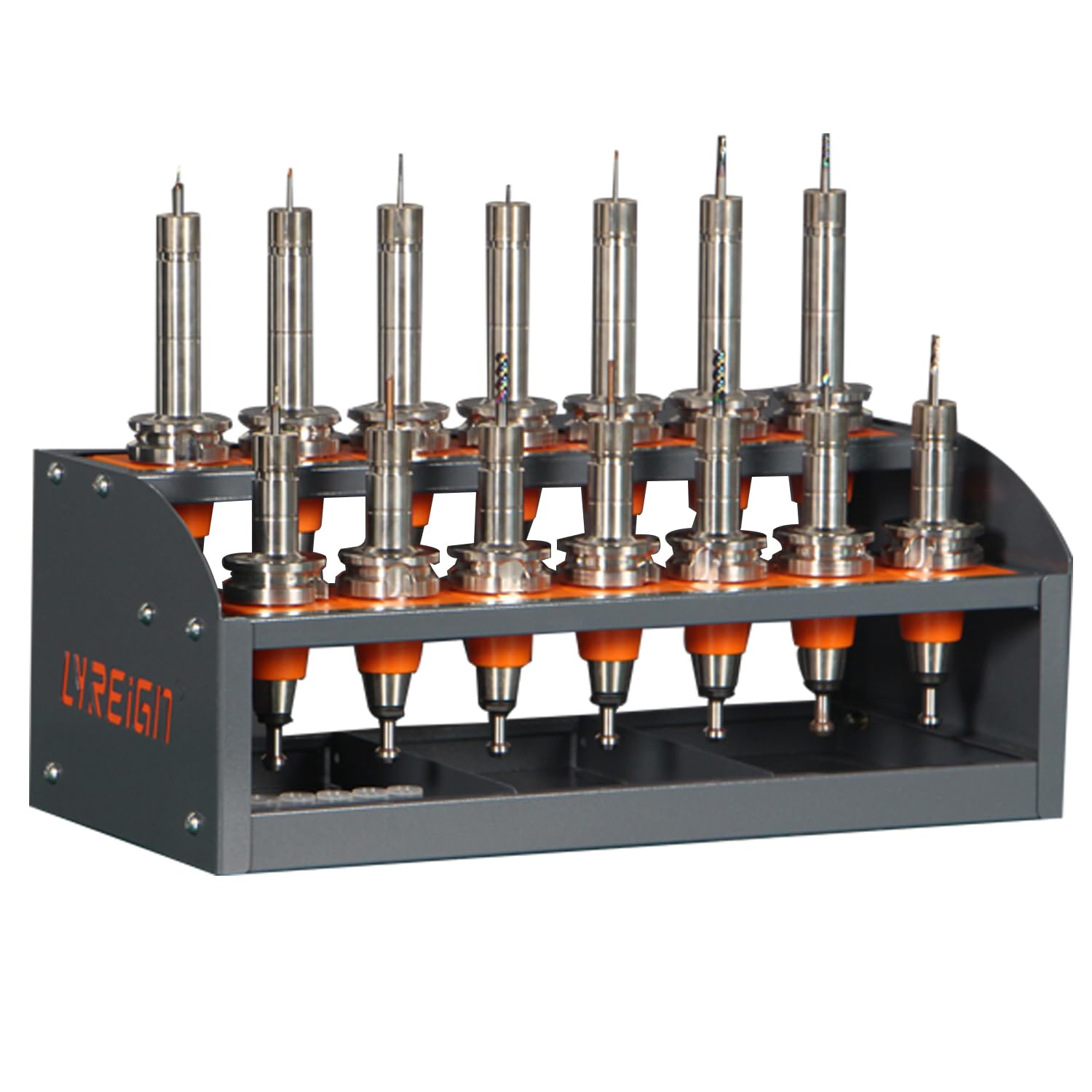 Large-Capacity CNC Tool Holder Storage Cart