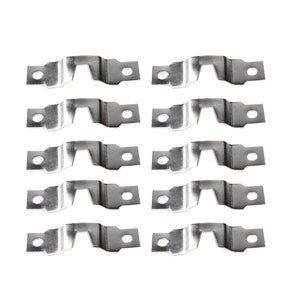 Flush Mount Picture & Mirror Hanging Brackets with Screws