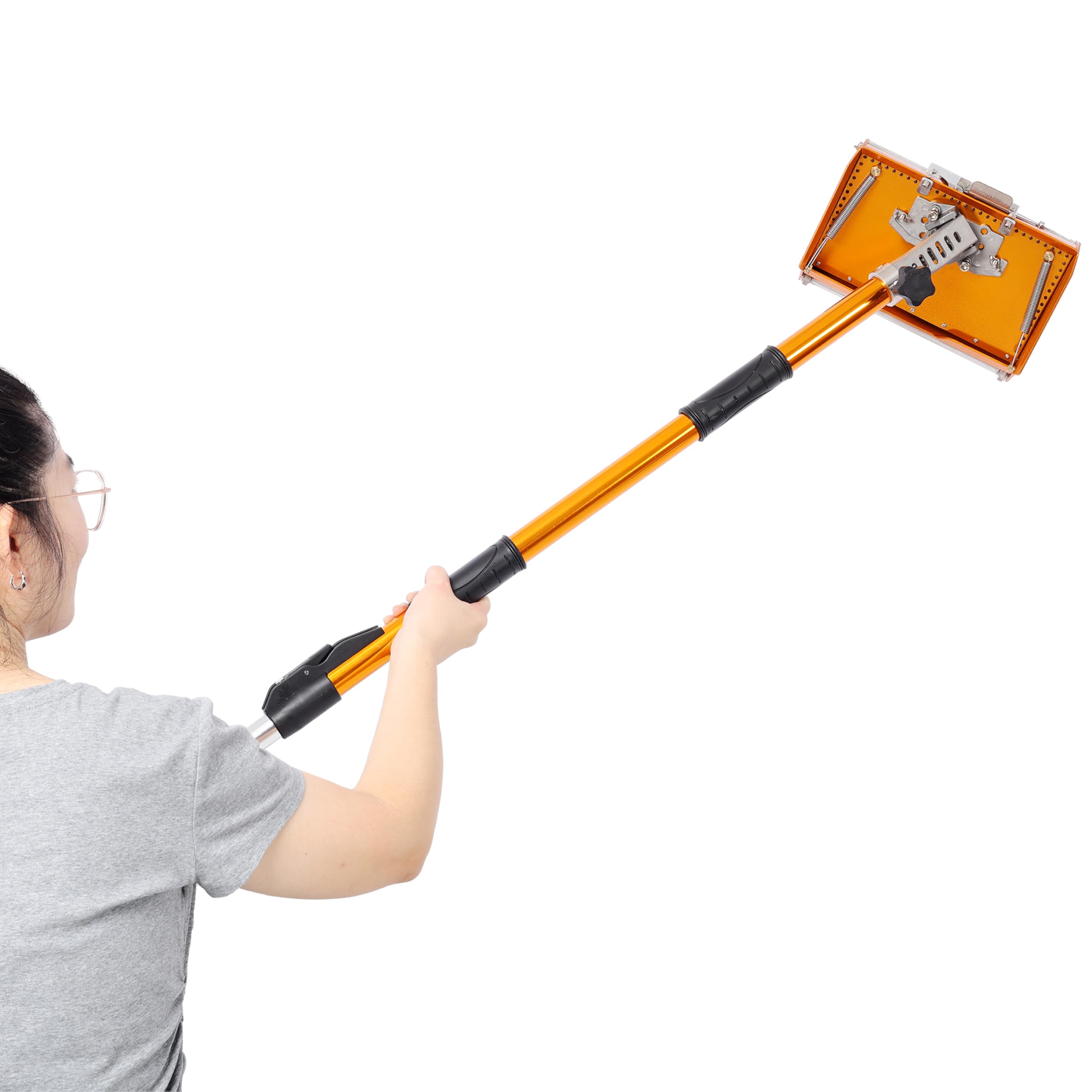 Adjustable Drywall Finishing Tool with 43–68.5" Extendable Handle