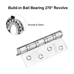 4" x 3" Stainless Steel Ball Bearing Door Hinges, 200-Pack