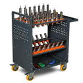 Large-Capacity CNC Tool Holder Storage Cart