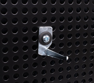 67" Lockable Wall-Mount Tool Organizer with 3 Perforated Panels