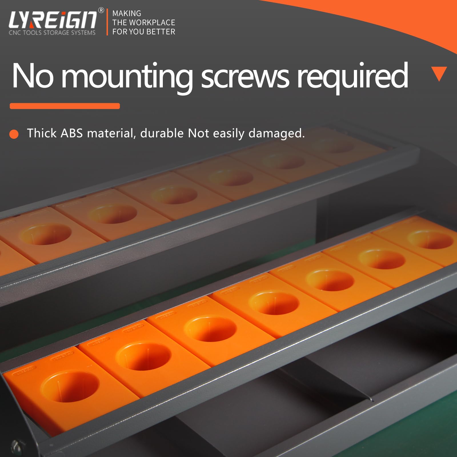 Large-Capacity CNC Tool Holder Storage Cart