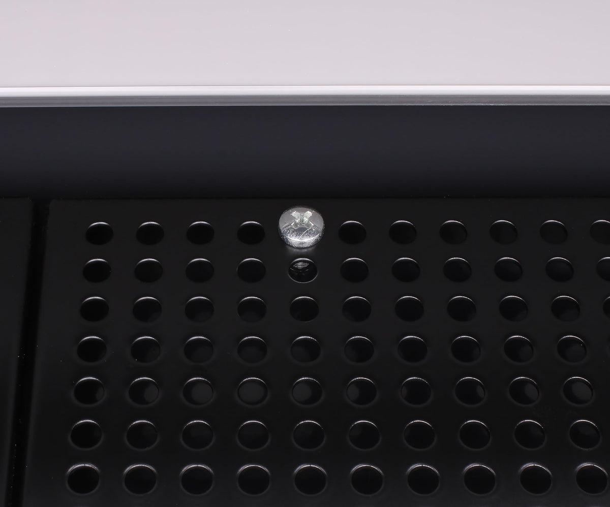67" Lockable Wall-Mount Tool Organizer with 3 Perforated Panels