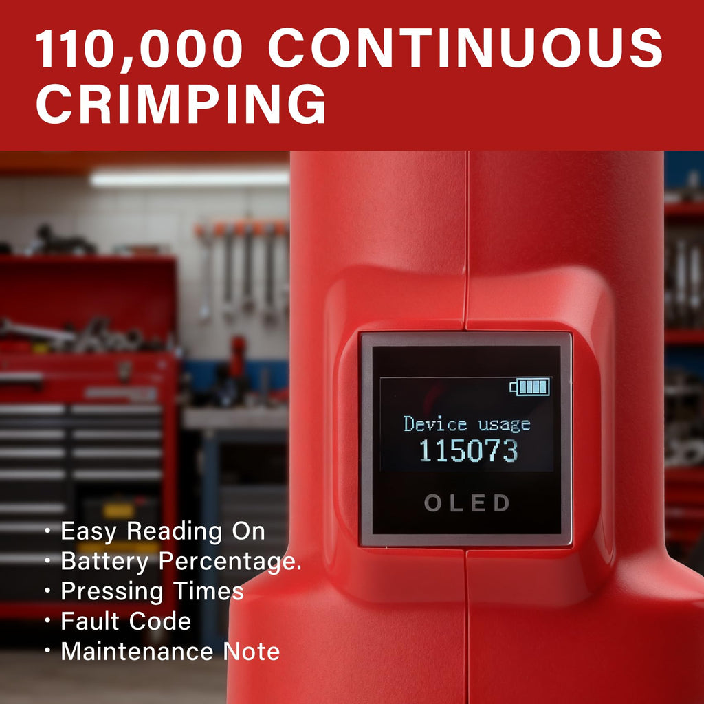Pro Press Tool Hydraulic Electric Battery Coppper Pipe Crimping Tool