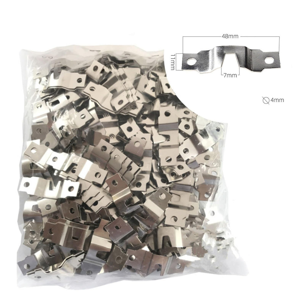 Flush Mount Picture & Mirror Hanging Brackets with Screws