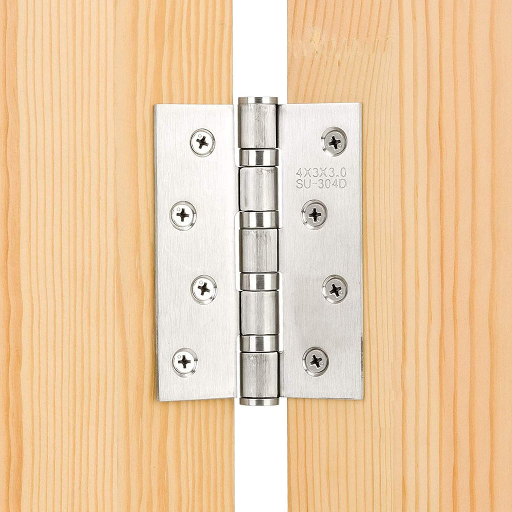 4" x 3" Stainless Steel Ball Bearing Door Hinges, 200-Pack