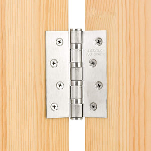 4" x 3" Stainless Steel Ball Bearing Door Hinges, 200-Pack