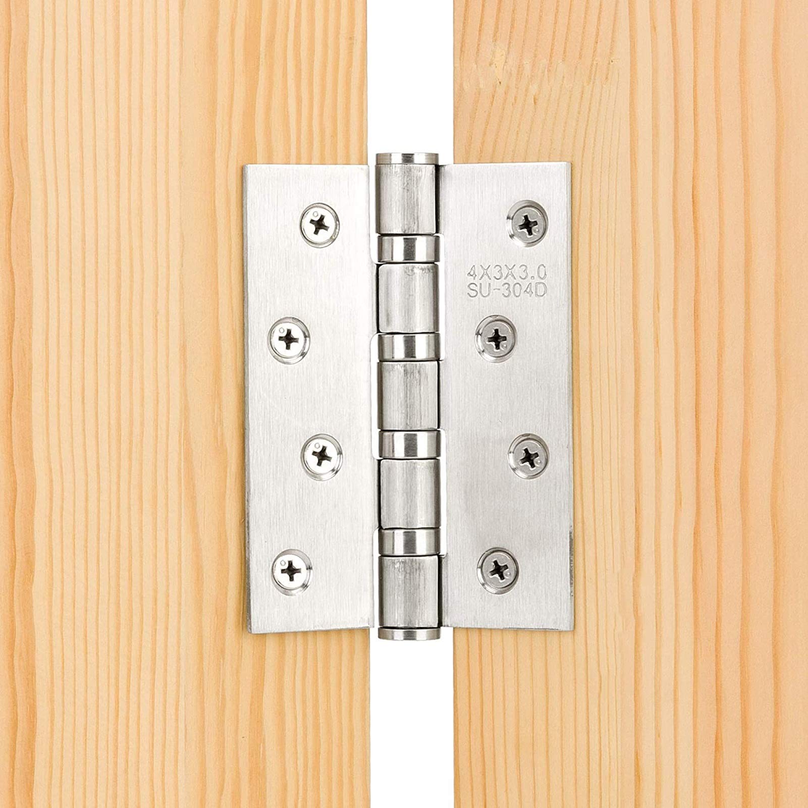 4" x 3" Stainless Steel Ball Bearing Door Hinges, 200-Pack