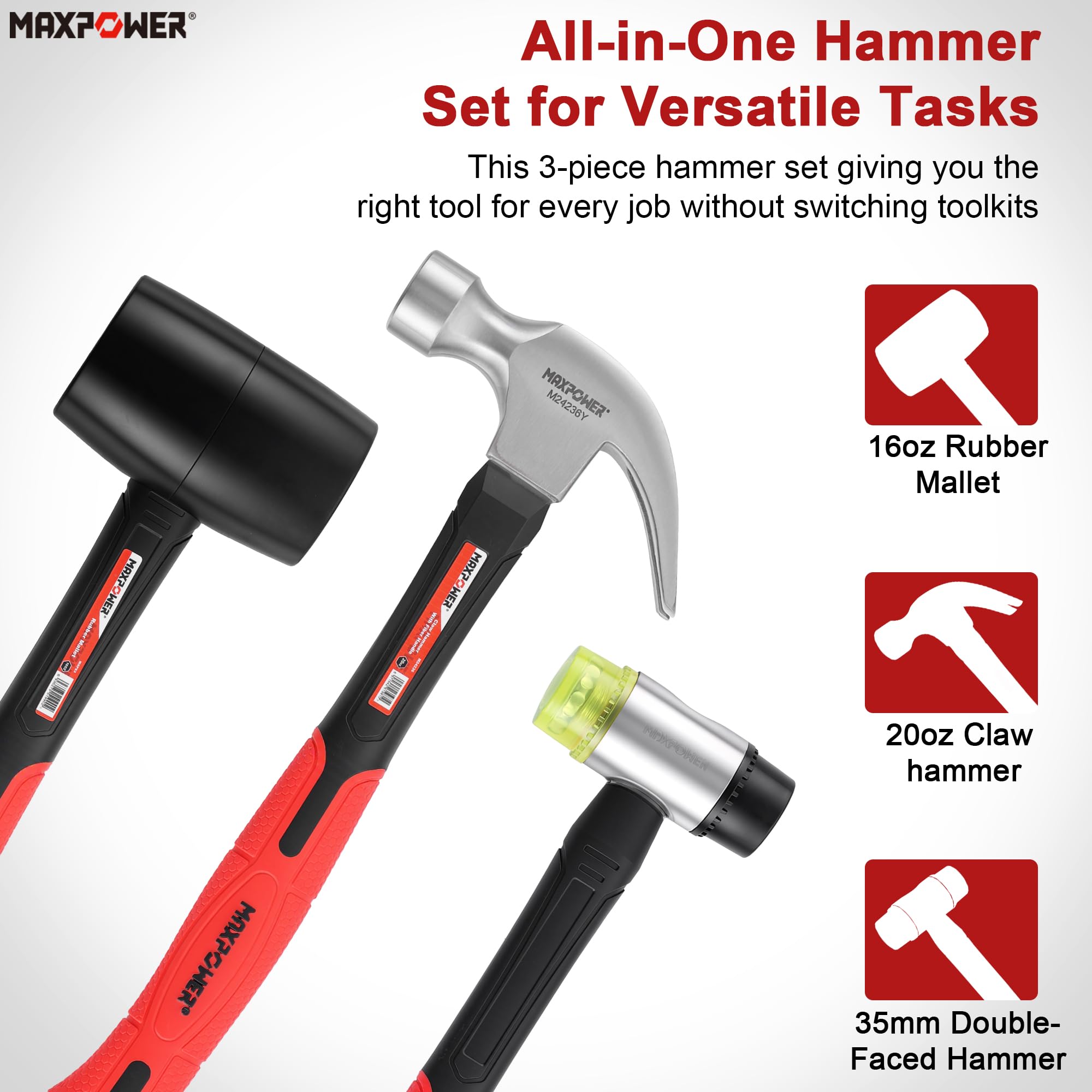 MAXPOWER Claw Hammer