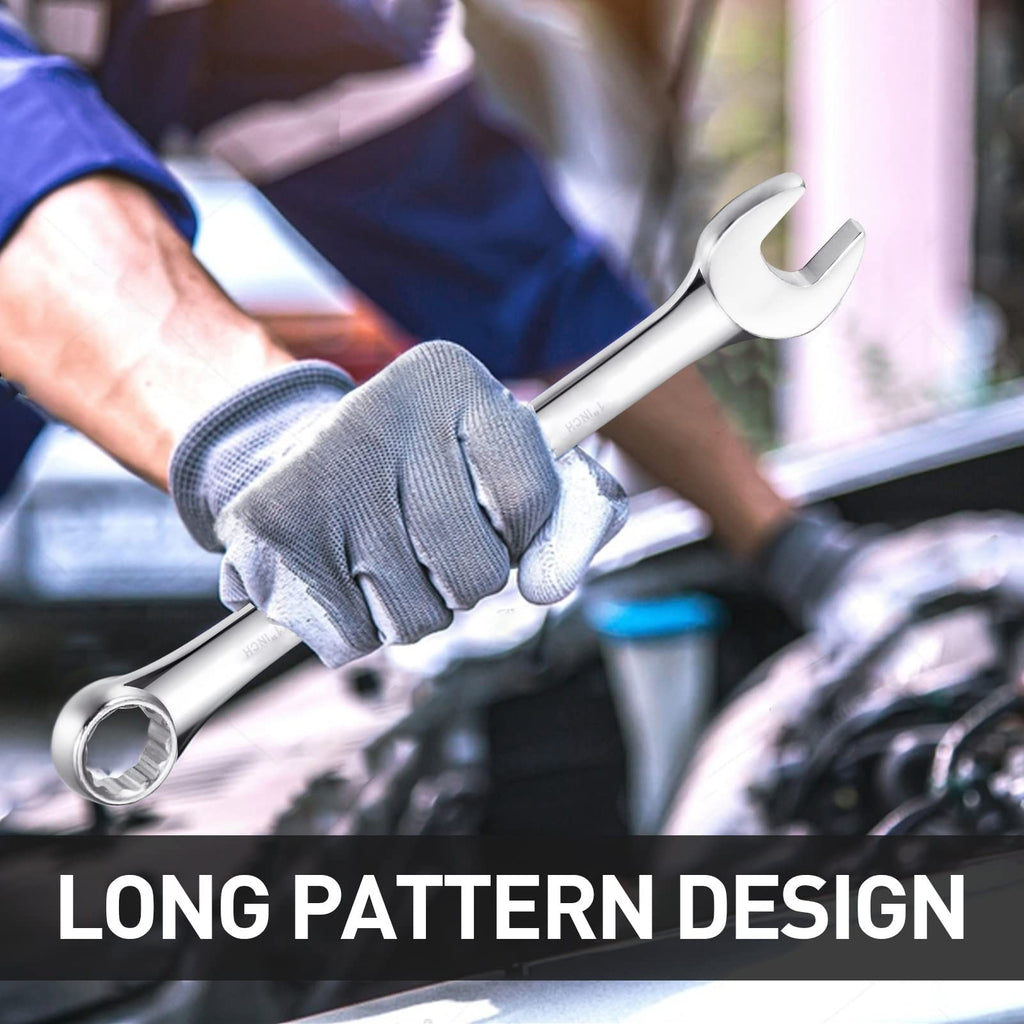 32-Piece SAE & Metric Combination Wrench Set