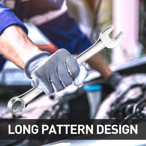 32-Piece SAE & Metric Combination Wrench Set