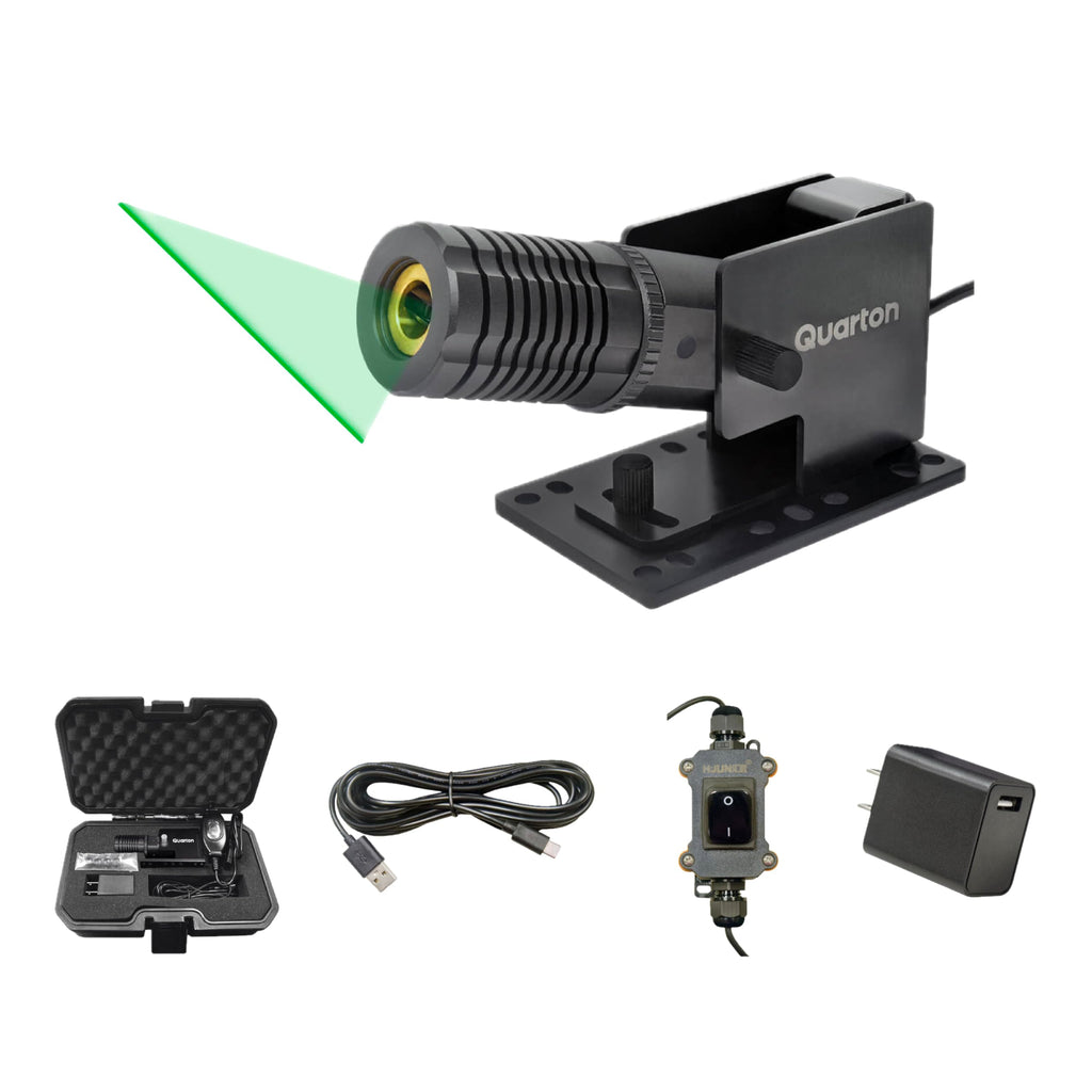 Waterproof Laser Alignment Tool with Built-In Wall Mount
