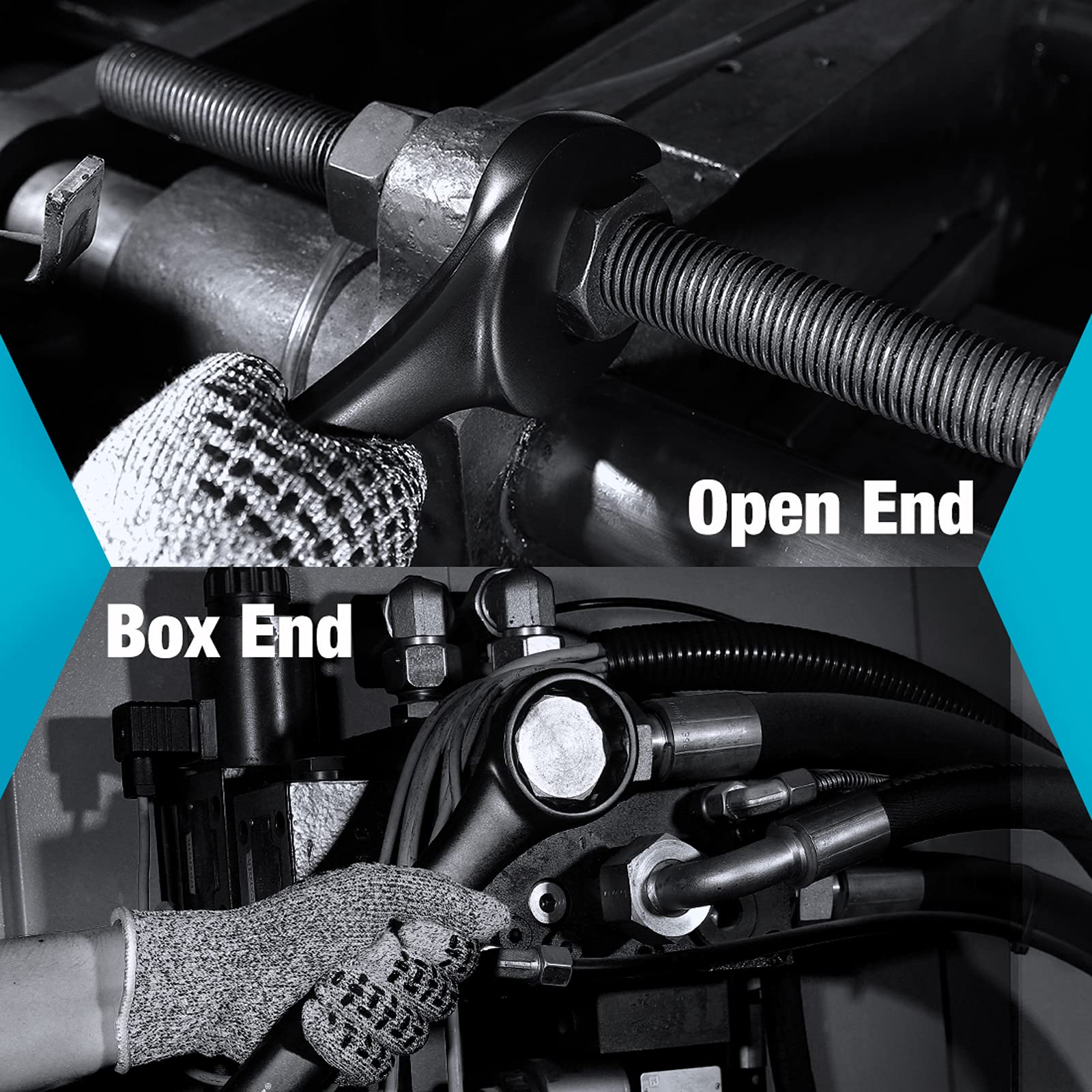DURATECH Jumbo Combination Wrench Set