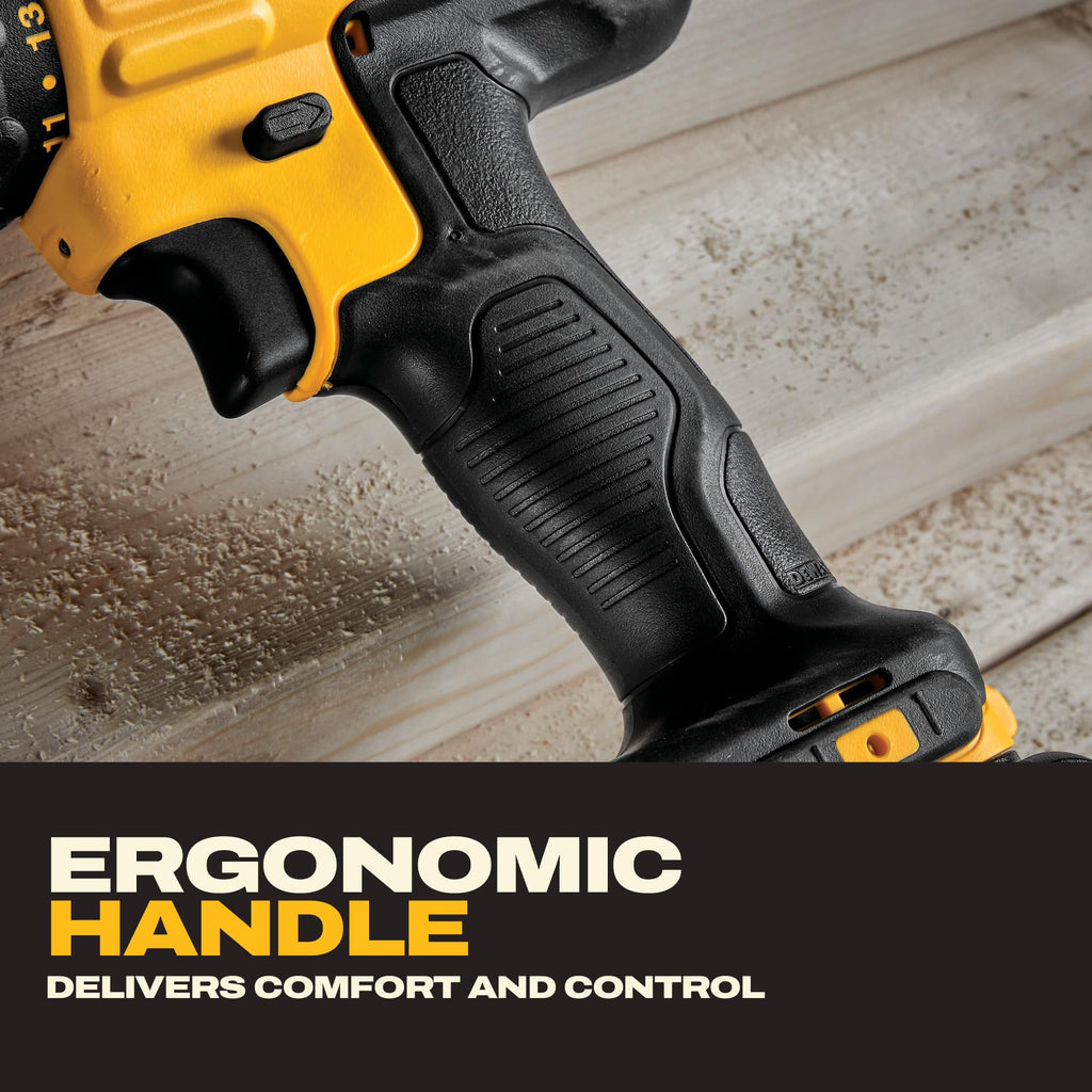 Dewalt DCD771C2 20V MAX Cordless Lithium-Ion 1/2 inch Compact Drill Driver Kit