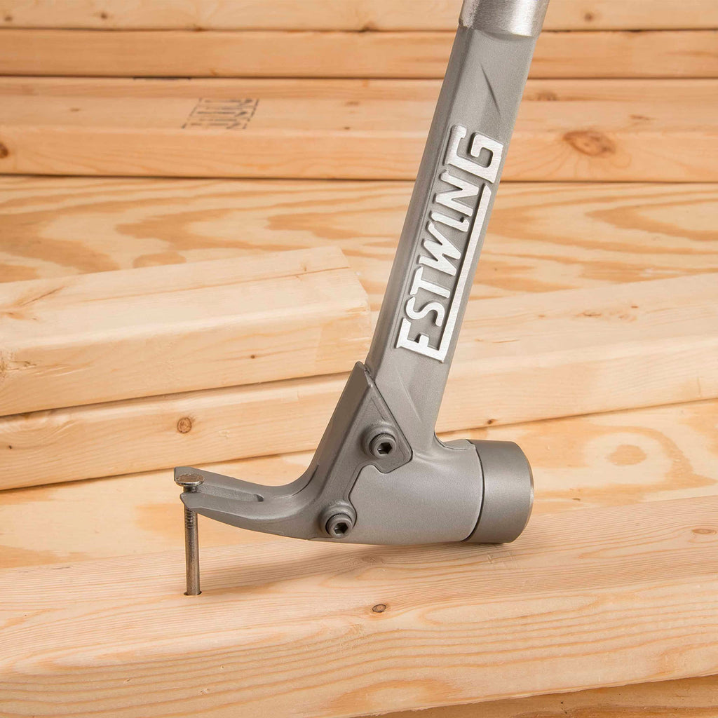 14 oz Aluminum Framing Hammer with Straight Rip Claw & Milled Face