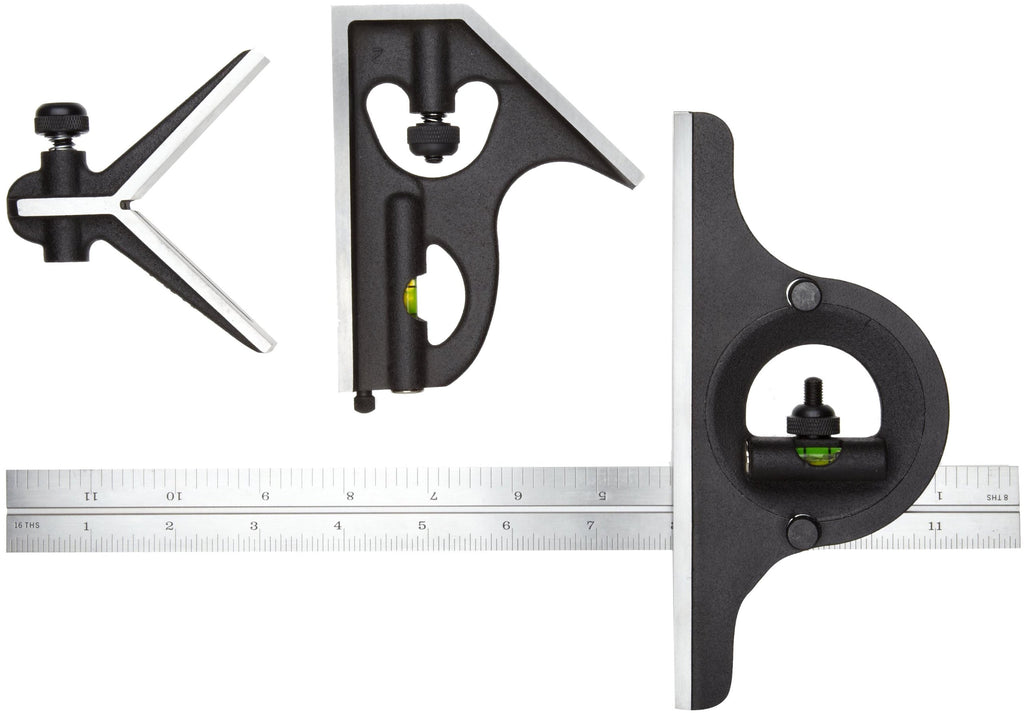 12" Combination Square Set