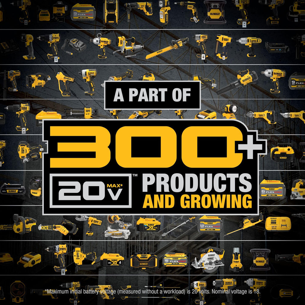 Dewalt DCD771C2 20V MAX Cordless Lithium-Ion 1/2 inch Compact Drill Driver Kit
